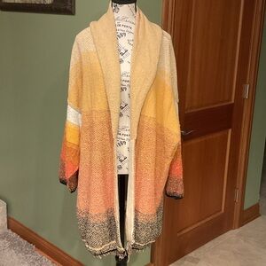 Free People Textured Knit Cardigan, Size L